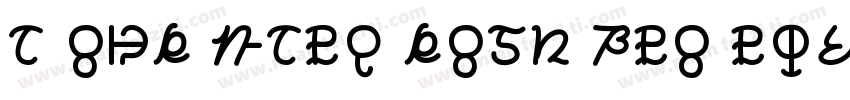 A OTF Maru Folk Pro Regular字体转换
